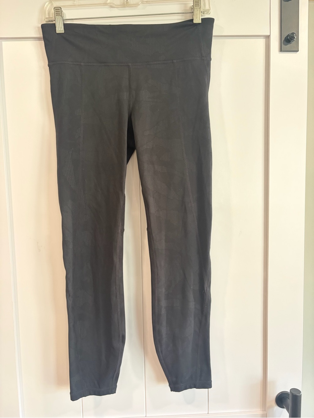 Women's GapFit Sculpt Black Print Leggings M
